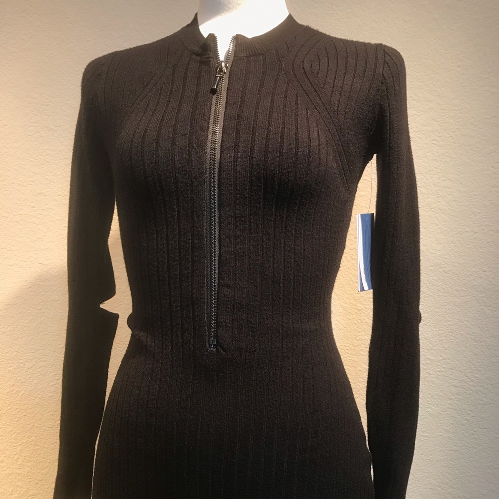 Open Elbows ❤️Thick Sweater Dress - Picture 5 of 8